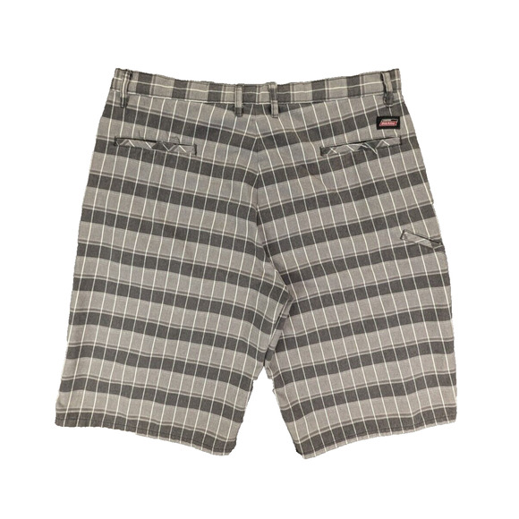 Dickie's Shorts Men's 38 Men's Checkered Chino Cotton Blend Genuine Workwear - Picture 2 of 7